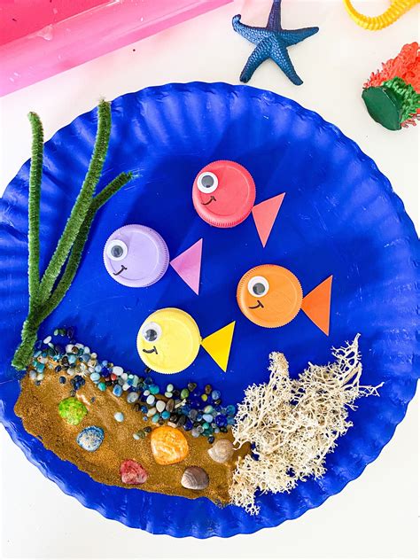 Summer Paper Plate Crafts For Kids