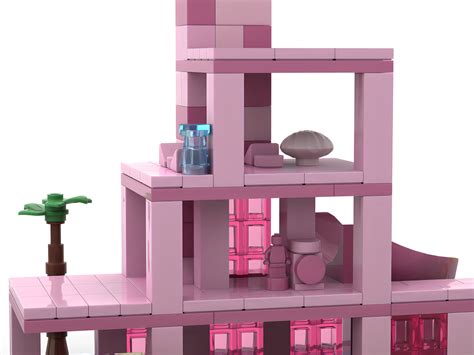 Barbie Dreamhouse Barbie Movie Building Block LEGO Model Kit - Etsy