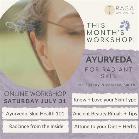 The Ayurvedic Guide to Your Best Skin Ever | Rasa Ayurveda