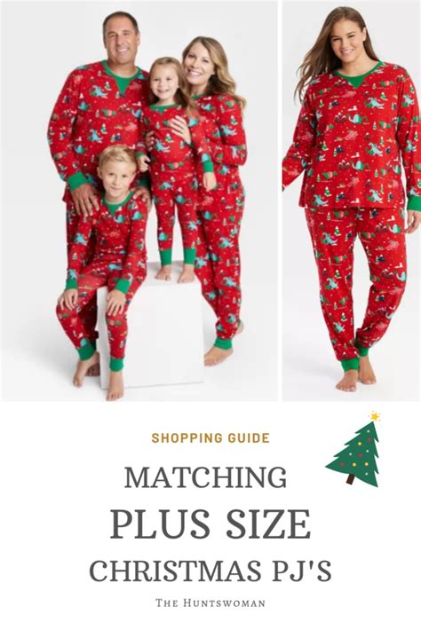 9+ Matching Christmas Pajamas for Family in Plus Size| List of Brands ...