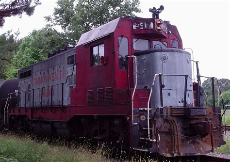 Locomotive #517, a CF7, is the main power on the Commonwealth Railway in Suffolk, Virginia. The ...