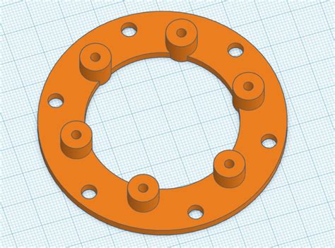 Simagic QR 58mm BCD Template