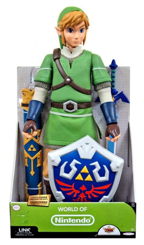 World of Nintendo Legend of Zelda Link 20 Big Deluxe Figure Jakks ...