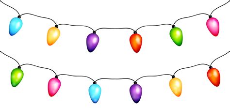 Christmas lights Christmas decoration Garland - Christmas Lights Transparent PNG Clip Art png ...