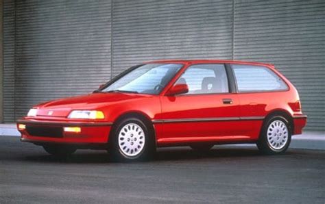 Used 1991 Honda Civic Hatchback Review | Edmunds