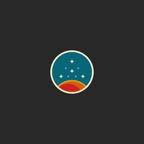 Starfield (Video Game), Logo, Minimalism, Gruvbox, Video Games 4K Wallpaper