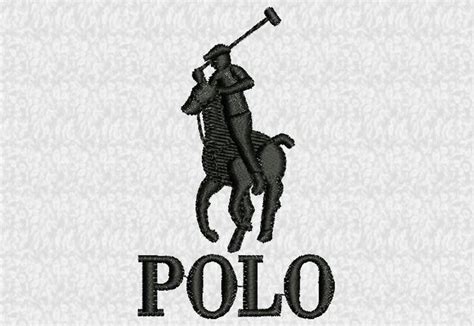 Ralph Lauren POLO logo -4 SIZES (1 colors) Embroidery Design - Downloadable in 4 Sizes | Polo ...