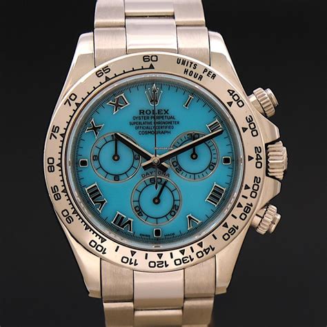 Rolex Daytona 116509 blue Tiffany beach dial. for $110,813 for sale ...