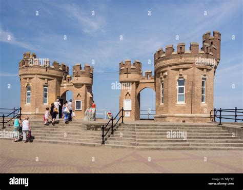 Pier Towers at Withernsea East Yorkshire UK Stock Photo - Alamy