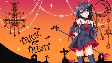 🔥 Download Halloween Anime Wallpaper by @msmith74 | Halloween Anime Girls Wallpapers, Halloween ...