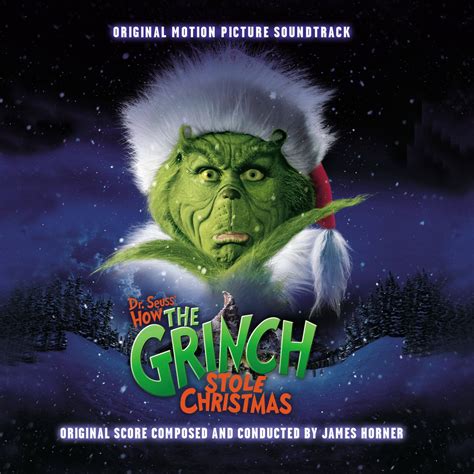 "How The Grinch Stole Christmas" movie score soundtrack, 2000. | Best ...