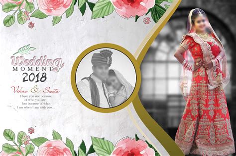 Wedding Album Cover Design Psd 12x36 Free Download Vol 1 Swaroop ...