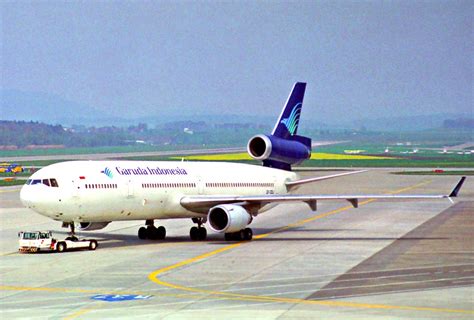 Garuda Indonesia MD-11; EI-CDJ@ZRH;08.04.1995 | Aero Icarus | Flickr