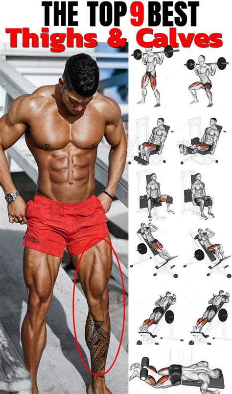 The Top 9 Best Thigh And Calf Exercises Ever Devised In One Workout ...