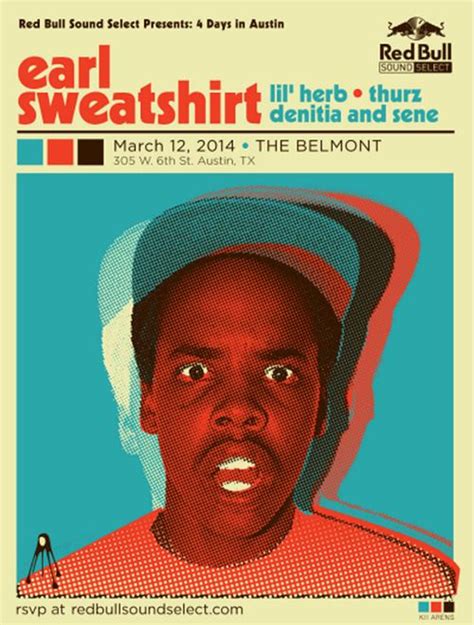 EARL will be in Austin on March 12th at The Belmont! RSVP at redbullsoundselect.com. Picture ...