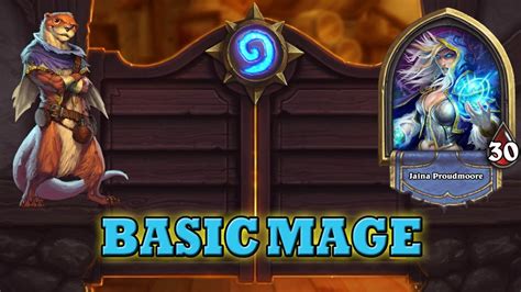 Hearthstone Deck Guide - Starter Mage (Basic Cards Only) - YouTube