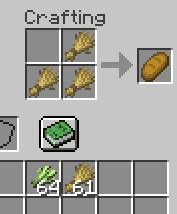 Inventory Bread and Paper Minecraft Data Pack