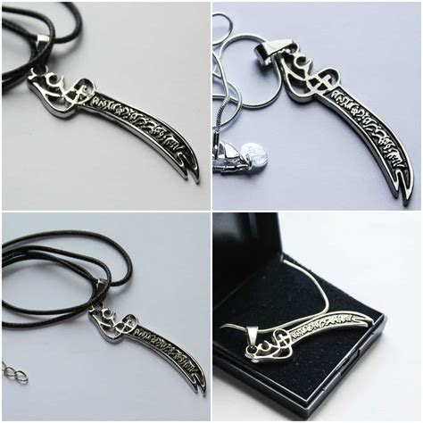 Zulfiqar Necklace | Imam Ali Sword Necklace Pendant Chain