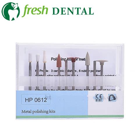 1 Set Dental Metal polishing kits metal crown polishing kit Polishers ...