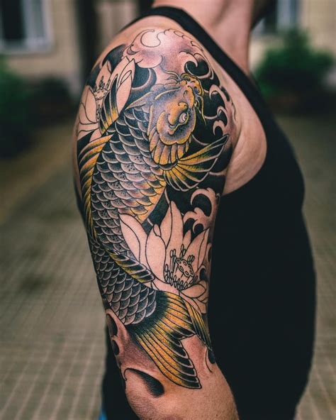 Pin on Koi Fish Tattoo Design Ideas