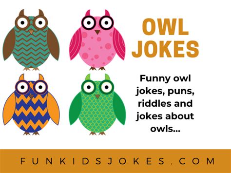 Owl jokes - Clean Owl jokes for Kids & Adults