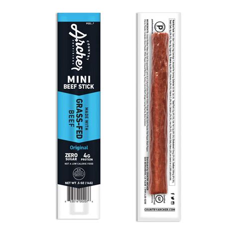 Archer Mini Beef Sticks Original (0.5 oz stick) | Snackever