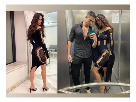 Disha Patani turns up heat in sexy cut-out dress, spotted with her rumoured Serbian boyfriend ...