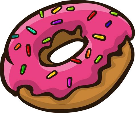 Doughnut clipart | Clip art, Free clip art, Nail art inspiration