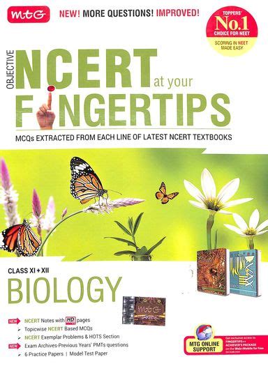 Buy Biology Class 11 + 12 Objective Ncert At Your Fingertips book : Na ...