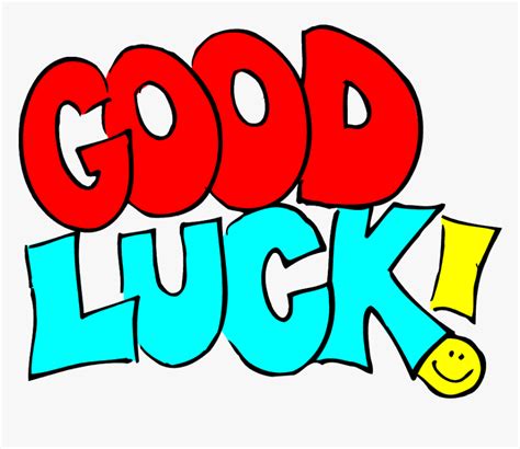 Good Luck Clip Art Cliparts Good Luck Cards Text Drawing Good Luck ...