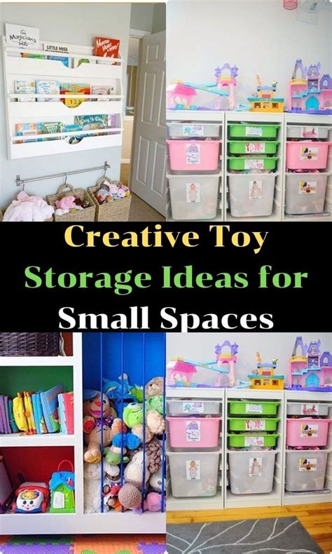 Decor: Creative Toy Storage Ideas for Small Spaces | Creative toy storage, Toy storage, Creative toy