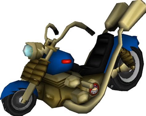 File:Wario Bike (Funky Kong) Model.png - Super Mario Wiki, the Mario encyclopedia