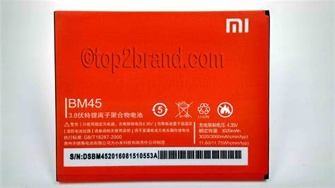 BM45 battery for Xiaomi Redmi Note 2 | THE TOP BRAND STORE