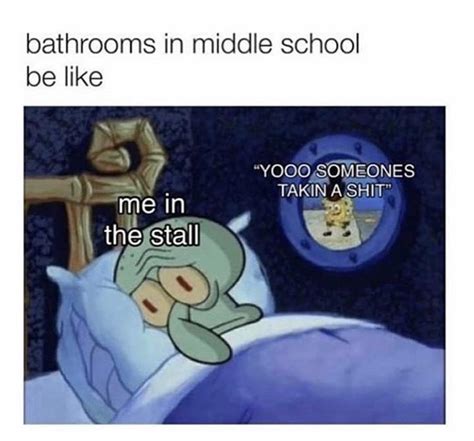 Middle School bathrooms : r/memes