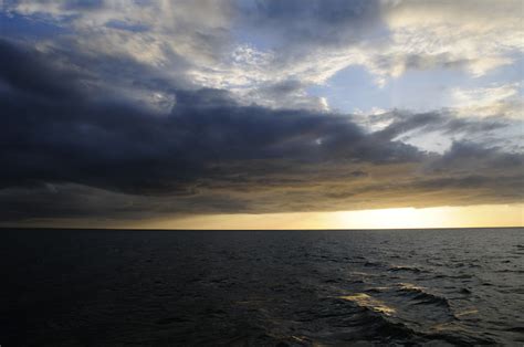 Sunset And Storm Clouds | Captain Brian on the Water