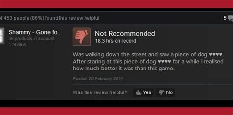 The Funniest Steam Reviews From P*ssed Off Players