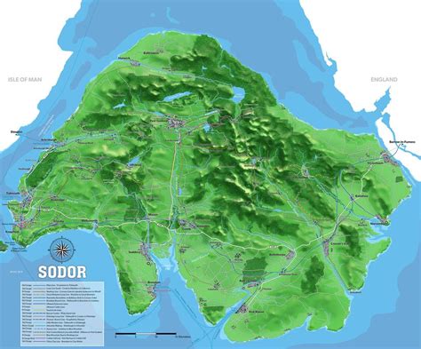 Map of Sodor by Cartomanic on DeviantArt | Thomas and friends, Deviantart, Brony