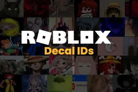 All Decal IDs in Roblox - Ultimate Compilation