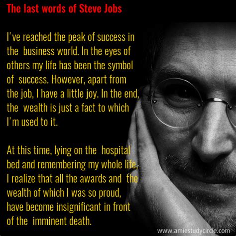 Steve Jobs Death Quote - ShortQuotes.cc