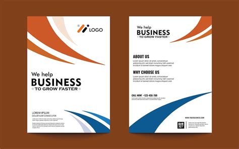 Premium Vector | Creative business brochure template flyer design 2023