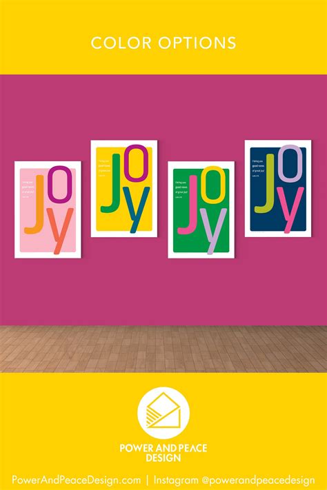 Bright Yellow Christian Wall Art Colorful Modern Scripture | Etsy