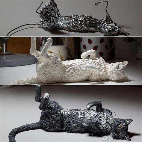 An Air Dry Clay Animal Sculpture from Start to Finish - Susie Benes