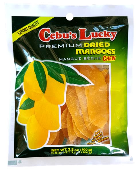 Cebu’s Lucky Dried Mango – Finest Quality Dried Fruits