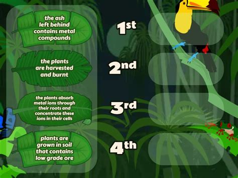 Phytomining Process - Rank order