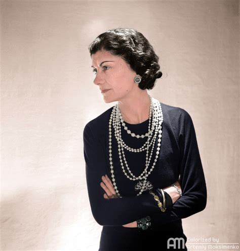 Gabrielle Bonheur "Coco" Chanel - a French fashion designer and a business woman. Founder and ...