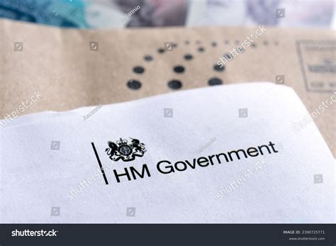 Hm Government Logo Seen On Authentic Stock Photo 2390725771 | Shutterstock