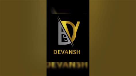 devansh brand design logo 🔥 drop coment in your name and the next logo ...