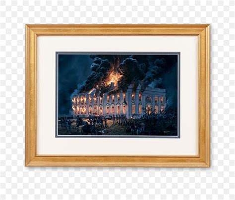 White House Burning Of Washington United States Capitol War Of 1812 ...