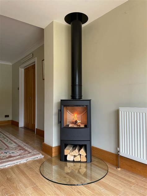 Wood burning stove installation in Stebbing