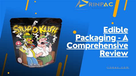 Edible Packaging - A Comprehensive Review - RinPac